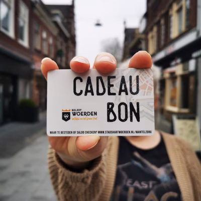 Mantelzorg cadeaubon